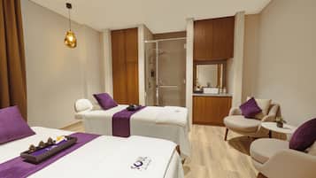 Body treatments, body scrubs, facials