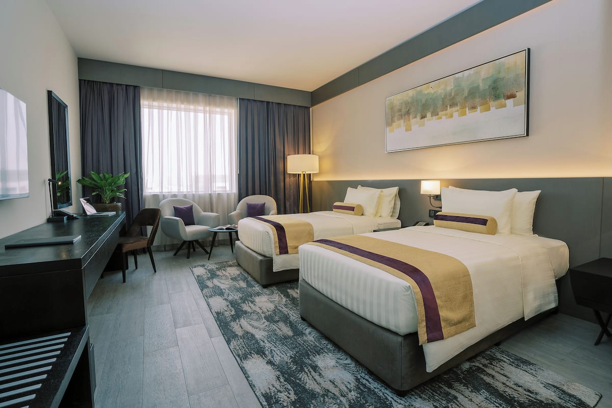 1 bedroom, hypo-allergenic bedding, minibar, in-room safe