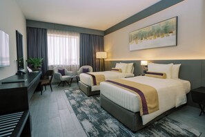 Literie hypoallergénique, minibar, coffres-forts dans les chambres