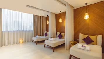 Body treatments, body scrubs, facials