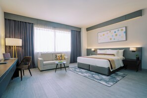 Chambre Prestige, 1 très grand lit, cuisinette | Literie hypoallergénique, minibar, coffre-fort pour ordinateur portable