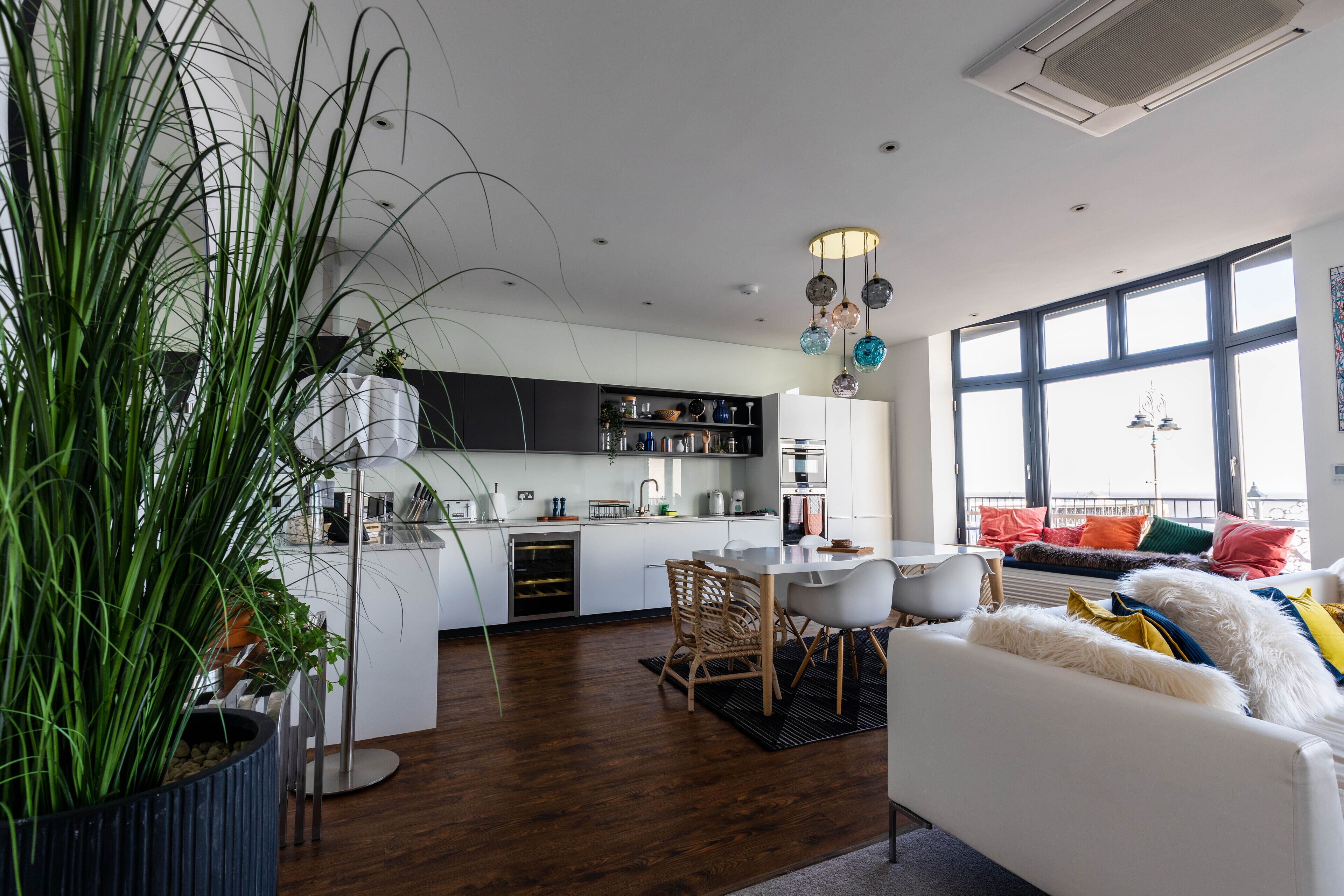 luxury apartment (the hideaway) | 1 bedroom, individually decorated, individually furnished