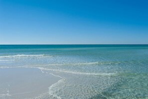 Vlak bij het strand