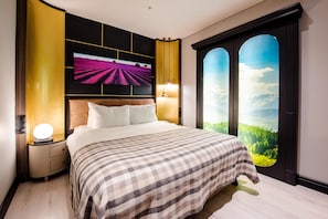 Economy Double Room | Egyptian cotton sheets, premium bedding, minibar, soundproofing - Dosso Dossi Hotels Laleli (Istanbul)