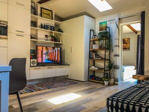 1 Schlafzimmer, schallisolierte Zimmer, Bügeleisen/Bügelbrett