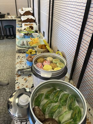 Desayuno para llevar (CNY 38 por persona)