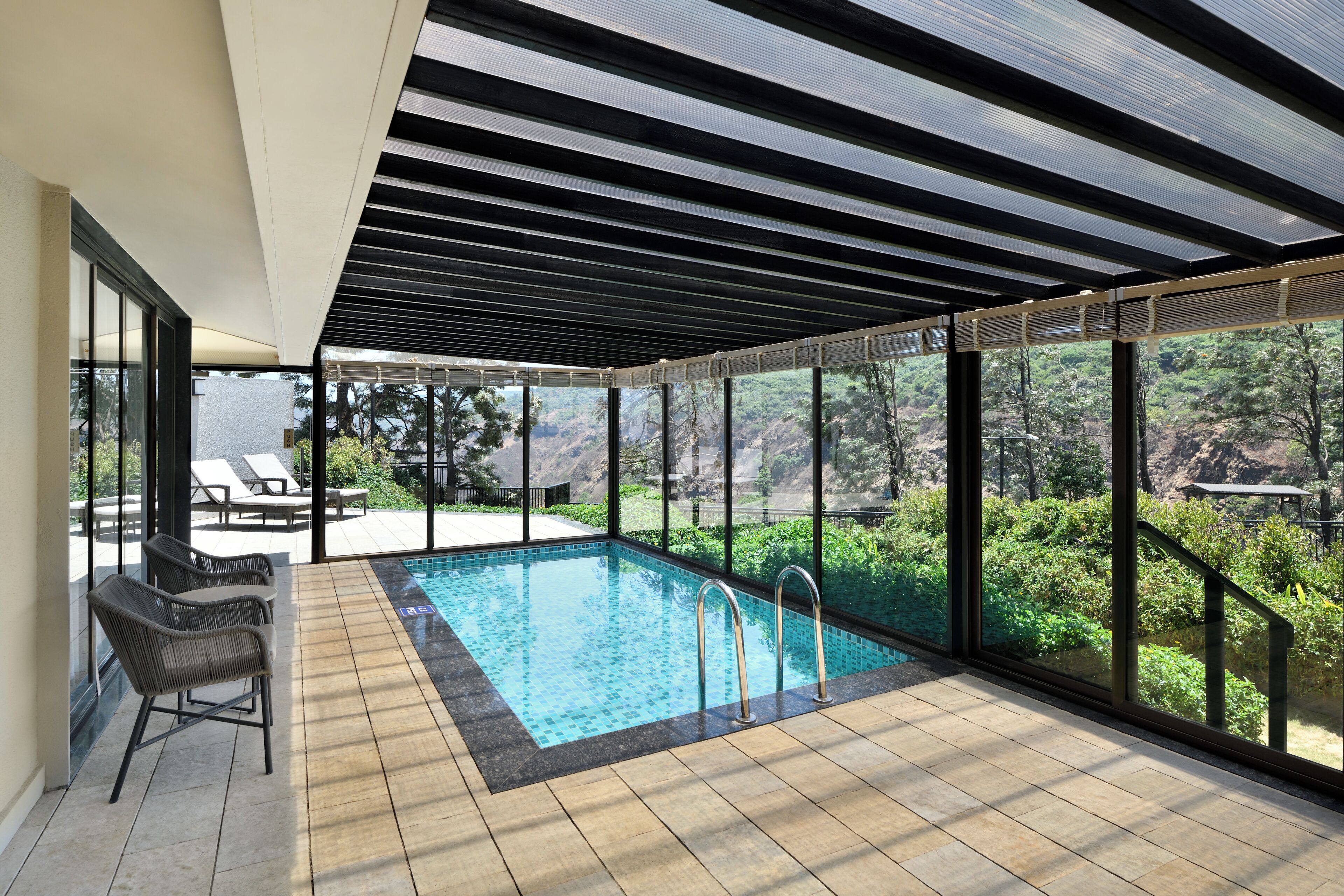 Alberca al aire libre 