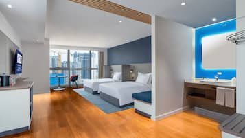 Standard Room, 2 Queen Beds (Extra Floor Space) | Minibar, in-room safe, desk, blackout drapes