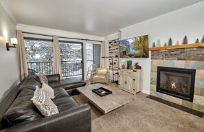 Condo, 1 quarto | Área de estar