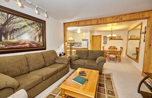 Condo, 1 Bedroom | Living room