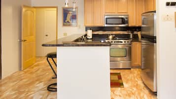 Kondominium, 1 kamar tidur | Dapur pribadi