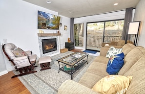 Condo, 1 Bedroom | Living room - St. Anton Condos With Rec Center (Mammoth Lakes)