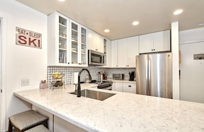 Condo, 1 Bedroom | Private kitchen - St. Anton Condos With Rec Center (Mammoth Lakes)