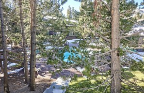 Condo, 1 Bedroom | Property grounds - St. Anton Courtyard View Ski-in/out 1-bedroom Condo (Mammoth Lakes)