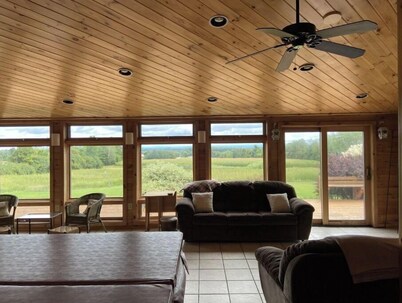 Private, spacious Adirondack Region home with view, perfect for family reunions!