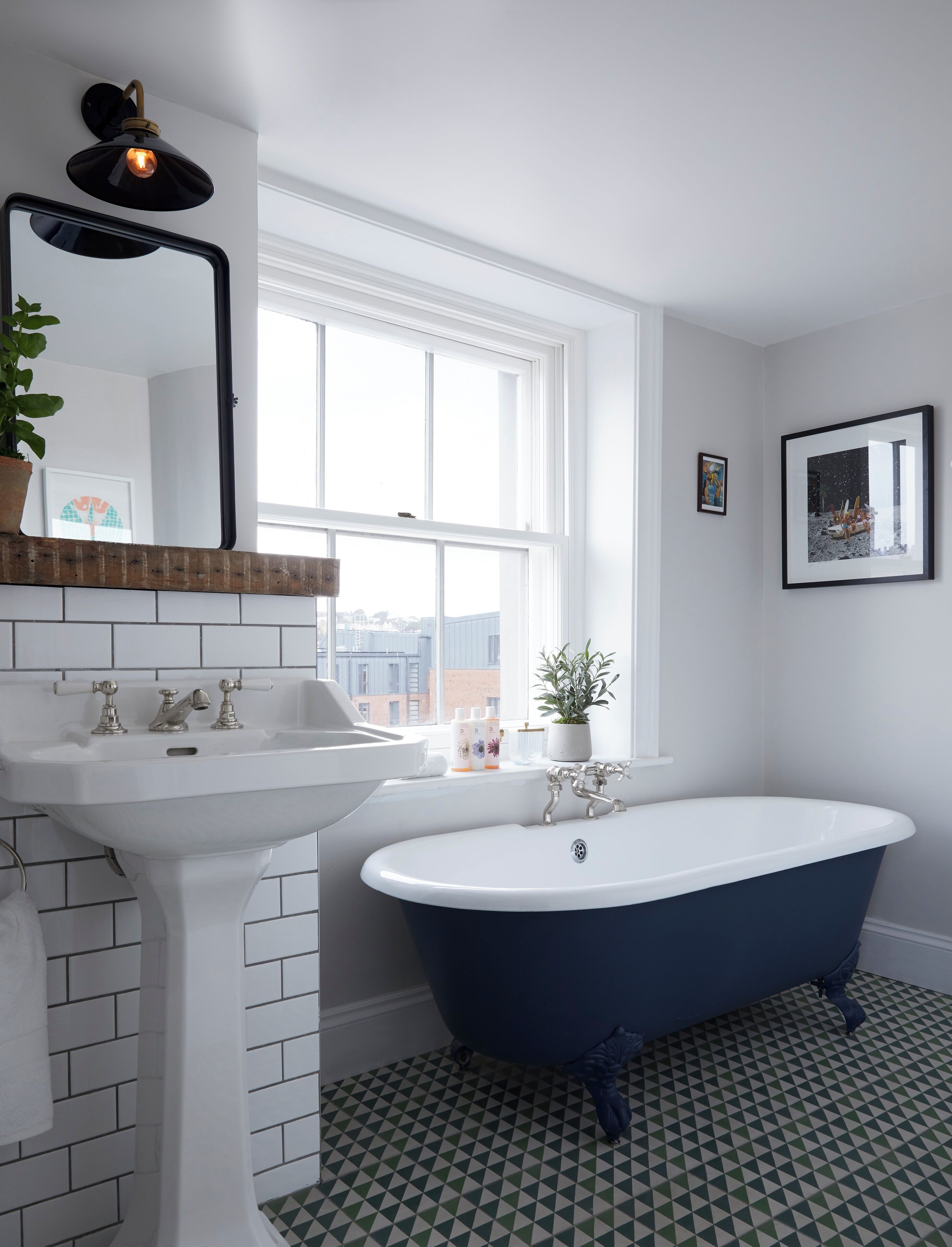 panoramic duplex | bathroom | eco-friendly toiletries, hair dryer, bathrobes, slippers