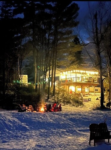 Private Beach! Next to major snowmobiling trails!