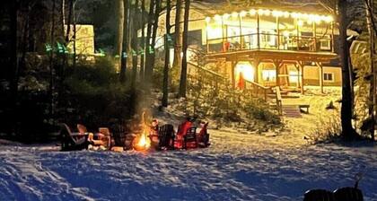 Private Beach! Next to major snowmobiling trails!