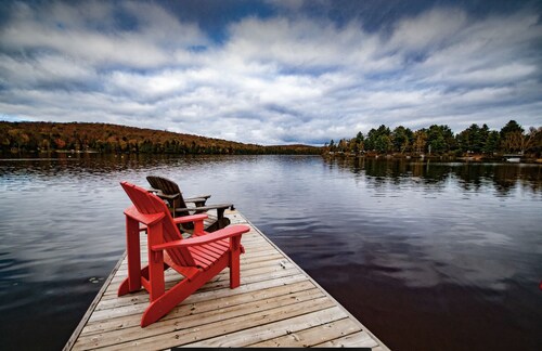 Private Beach! Next to major snowmobiling trails!