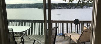 Cozy Lakefront House with a private dock and lakefront.