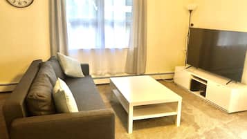 Smart-tv en tafelvoetbal