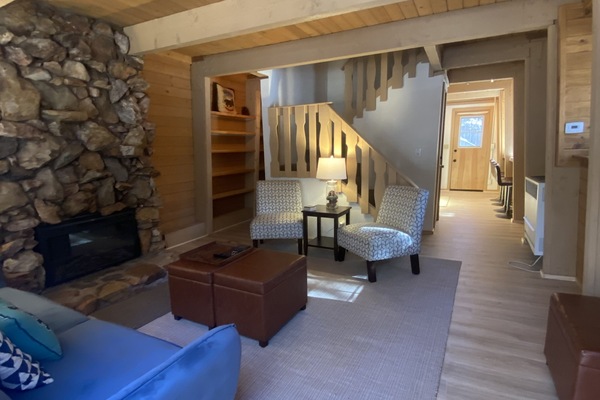 TV connectée, cheminée