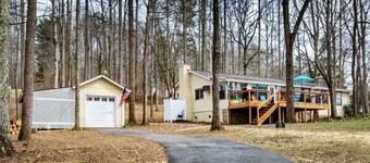 RARE FLAT lot, DISCOUNTS Available, Lakefront Ranch Hm, Norris Lake, prvt. dock