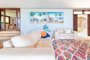 Deluxe Villa | Living area - Mansão Varandas - Luxo à Beira Mar por Carpediem (Ceara-Mirim)