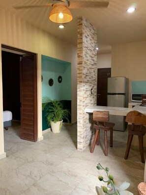 1 chambre, coffres-forts dans les chambres, draps fournis