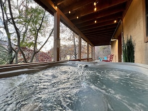Baignoire à remous extérieure