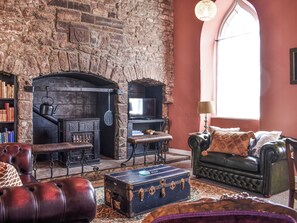 Living area - A fantastic and truly unique holiday suite located within the main castle. (Delgaty, near Turriff)