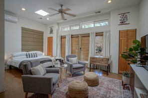 1 bedroom, memory foam beds, iron/ironing board, WiFi