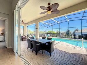 Outdoor dining - Top Rated Villa! Private Pool, Hot Tub, Amazing Game Room, Theme Parks (Kissimmee)