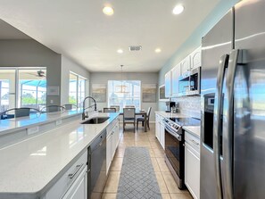Fridge, microwave, oven, stovetop - Top Rated Villa! Private Pool, Hot Tub, Amazing Game Room, Theme Parks (Kissimmee)
