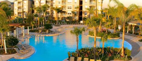 Una piscina climatizada