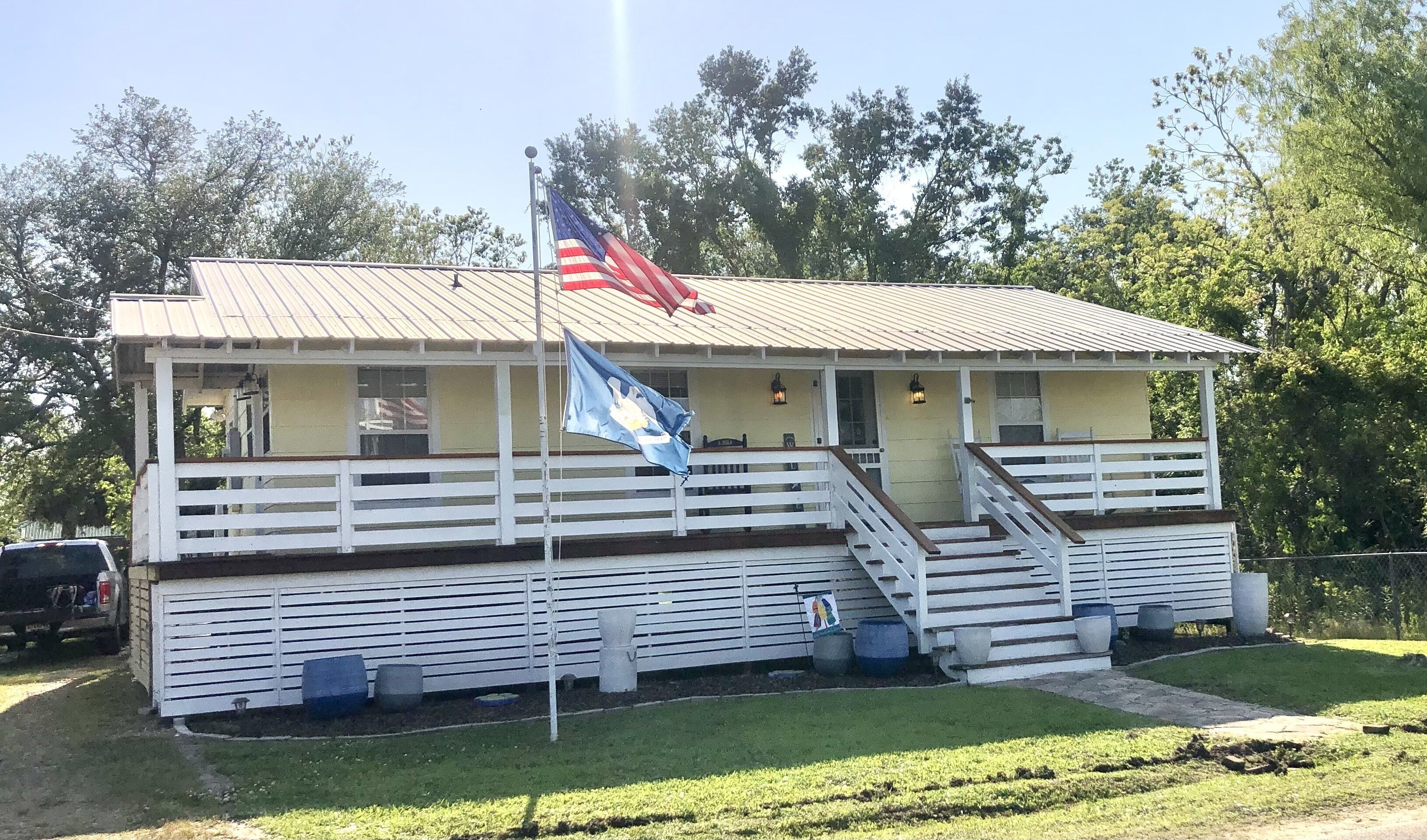 Just a short walk from the Gulf Coast and Marina 