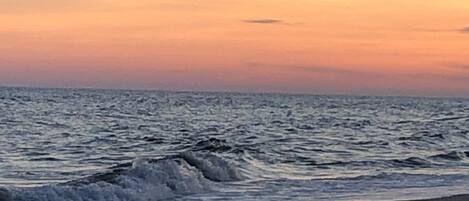 Tæt på stranden, liggestole