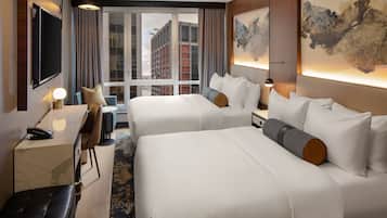 Premium bedding, in-room safe, desk, soundproofing