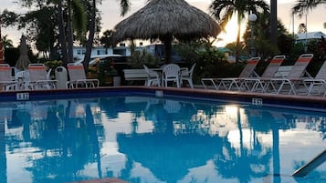 Una piscina climatizada