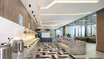 Free buffet breakfast