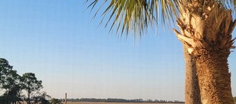 First Floor Beach Club Villa with Marsh Views - Walk to the Beach!