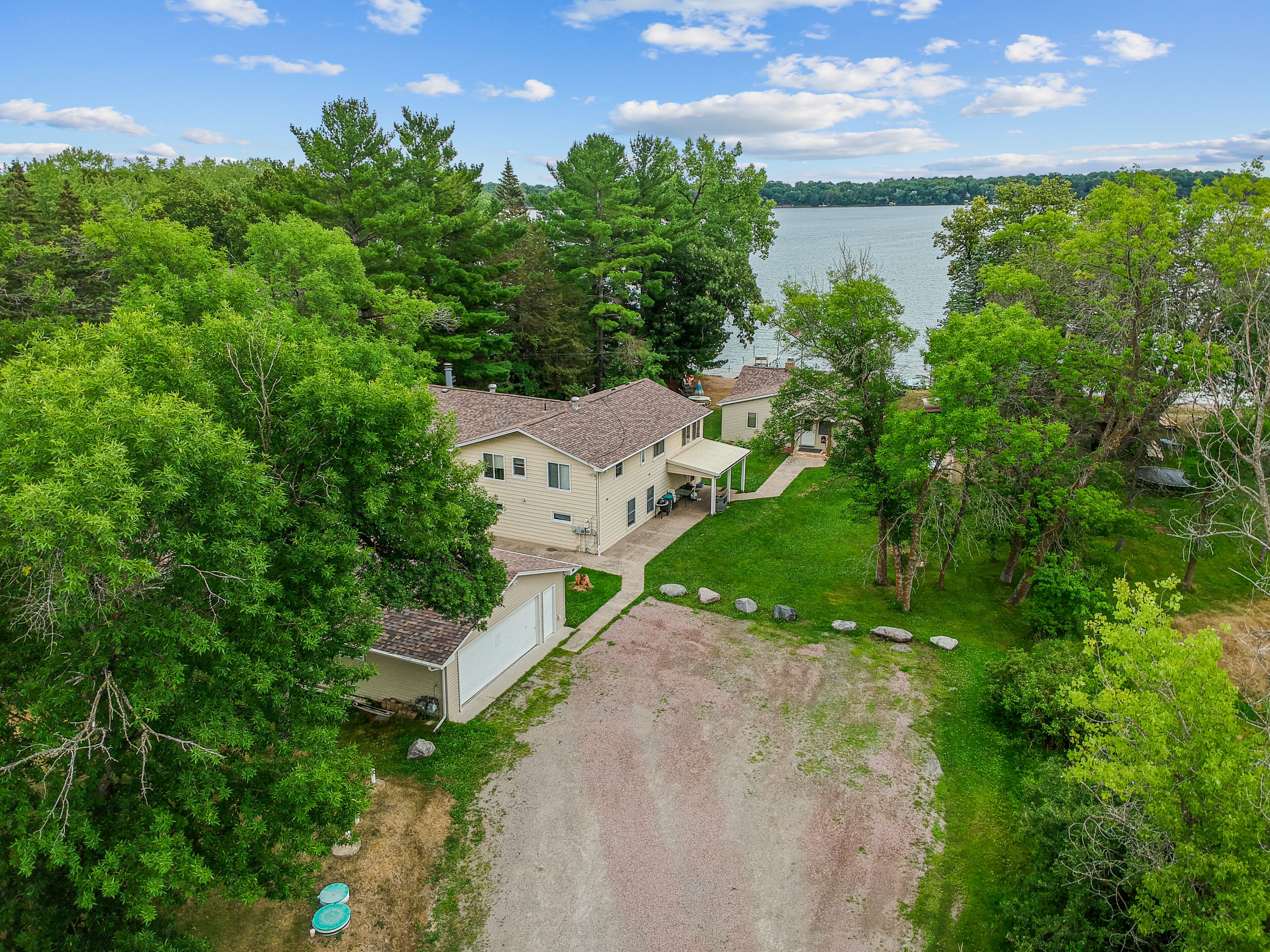 Fish, swim, boat and relax on beautiful Bass Lake
