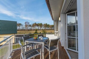 Outdoor dining - Haus Kranichsruh Whg.2.3 "strandgut" (Zingst)