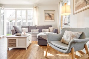 Televisie en een open haard