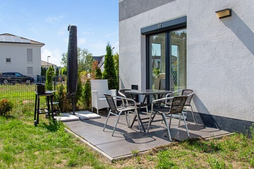 Luxury New-Build Villa with Garden, Terrace, Air Conditioning, and Wi-Fi