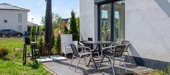 Luxury New-Build Villa with Garden, Terrace, Air Conditioning, and Wi-Fi