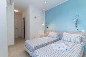 2 quartos, Wi-Fi de cortesia, roupa de cama