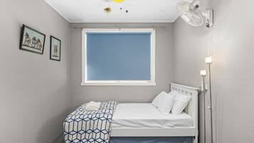 3 bedrooms, iron/ironing board, free WiFi, bed sheets