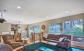 TV, DVD player, books - Spacious Black Hawk Home w/ Furnished Deck! (Black Hawk)