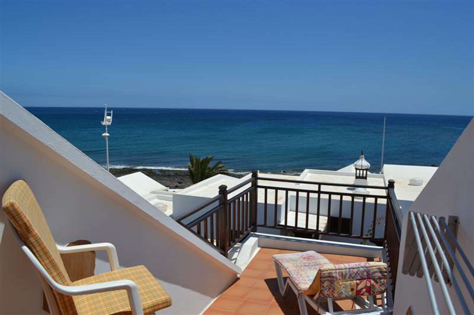 obere Terrasse mit Meerblick 